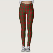 Scottish Clan MacAulay Tartan Leggings (Voorkant)
