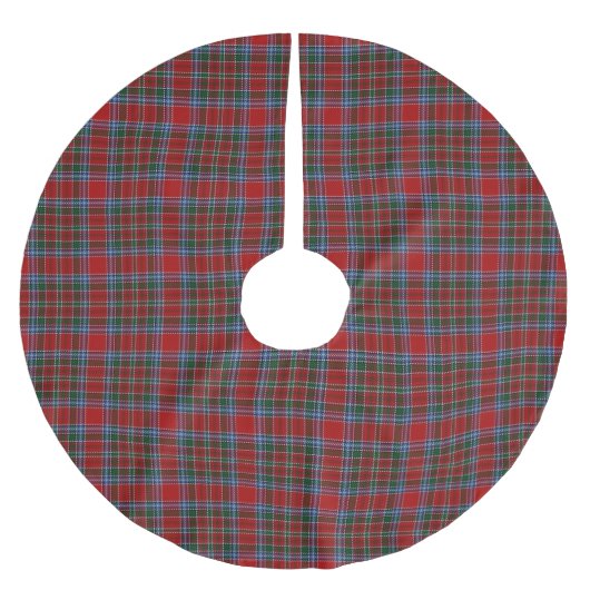Scottish Clan MacBean MacBain Tartan Kerstboom Rok (Voorkant)