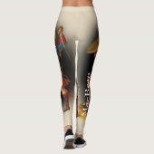 Scottish Clan MacBean MacBain van R. R. McIan Leggings (Achterkant)