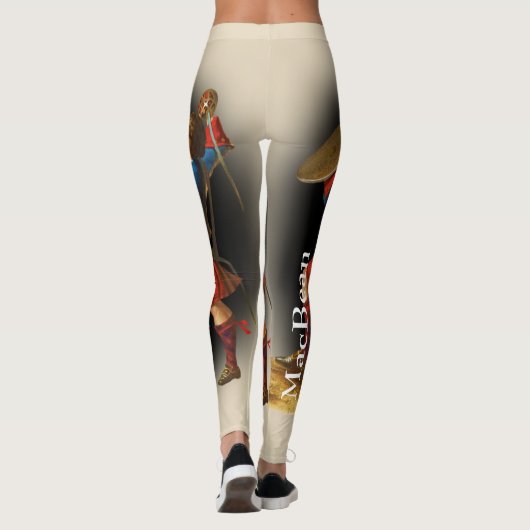 Scottish Clan MacBean MacBain van R. R. McIan Leggings (Achterkant)