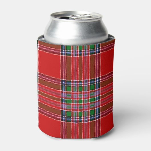 Scottish Clan MacBean Tartan Pset Blikjeskoeler (Blikje Voorkant)