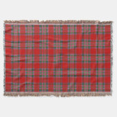 Scottish Clan MacBean Tartan Pset Deken (Voorkant)