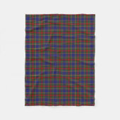 Scottish Clan MacBeth Classic Tartan Fleece Deken (Voorkant)