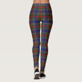 Scottish Clan MacBeth Tartan Leggings (Achterkant)