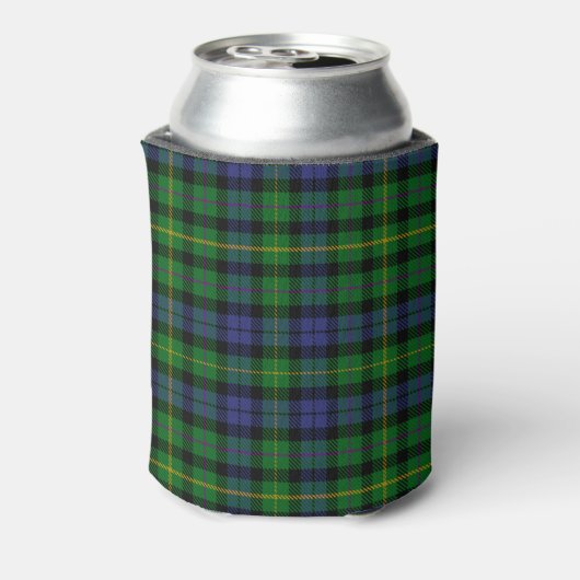 Scottish Clan MacBride Tartan Pset Blikjeskoeler (Blikje Achterkant)