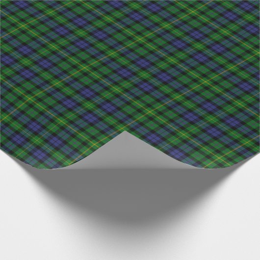 Scottish Clan MacBride Tartan Pset Cadeaupapier (Hoek)