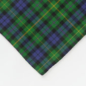 Scottish Clan MacBride Tartan Pset Fleece Deken (Hoek)