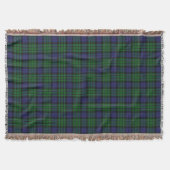 Scottish Clan MacCallum Tartan Deken (Voorkant)