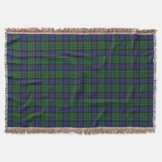 Scottish Clan MacCallum Tartan Deken (Voorkant)