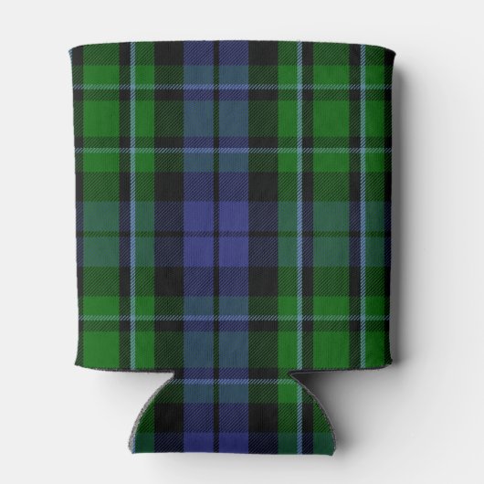 Scottish Clan MacCallum Tartan Pset Blikjeskoeler (Achterkant)