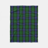 Scottish Clan MacCallum Tartan Pset Fleece Deken (Voorkant)