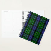 Scottish Clan MacCallum Tartan Pset Planner (Display)