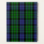 Scottish Clan MacCallum Tartan Pset Planner (Achterkant)