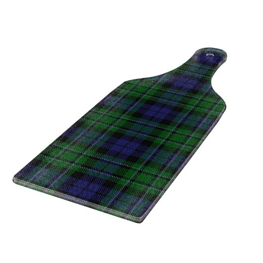 Scottish Clan MacCallum Tartan Snijplank (Hoek)