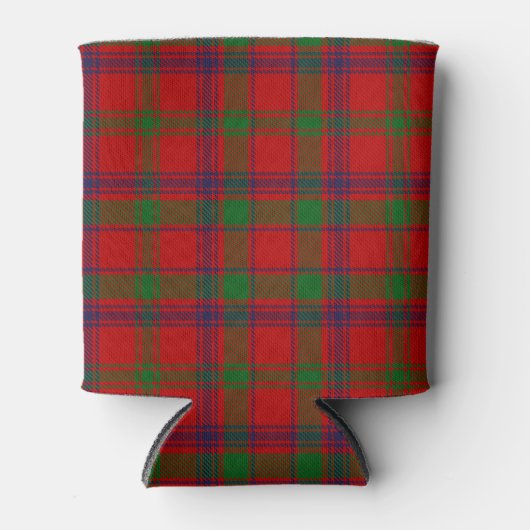Scottish Clan MacColl Tartan Pset Blikjeskoeler (Voorkant)