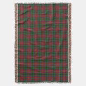 Scottish Clan MacCulloch MacCullough Tartan Deken (Voorkant Verticaal)