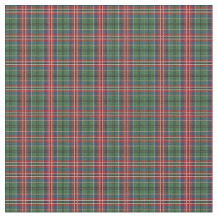 Scottish Clan MacCulloch Pset Red Blue Green Stof