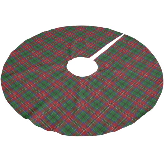Scottish Clan MacCulloch Tartan Kerstboom Rok (Gekanteld)