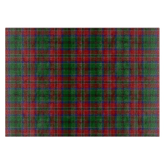 Scottish Clan MacCulloch Tartan Snijplank (Voorkant)