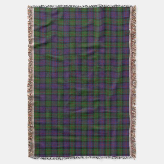 Scottish Clan MacDonald Donald Tartan Deken (Voorkant Verticaal)