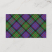 Scottish Clan MacDonald Donald Tartan Pset Visitekaartje (Achterkant)