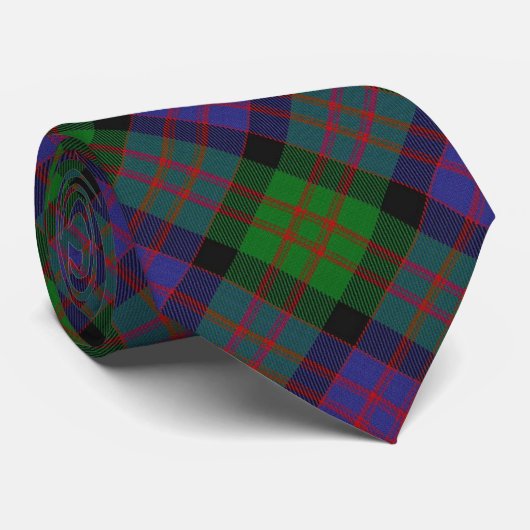 Scottish Clan MacDonald Tartan Stropdas (Opgerold)