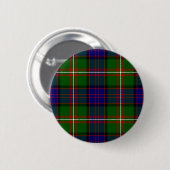 Scottish Clan MacDonald van Clanranald Tartan Ronde Button 5,7 Cm (Voorkant /achterkant)