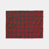 Scottish Clan MacDougall Classic Tartan Fleece Deken (Voorkant (Horizontaal))