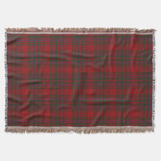 Scottish Clan MacDougall Tartan Deken (Voorkant)