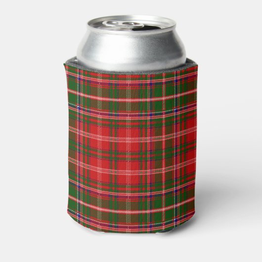 Scottish Clan MacDougall Tartan Pset Blikjeskoeler (Blikje Achterkant)