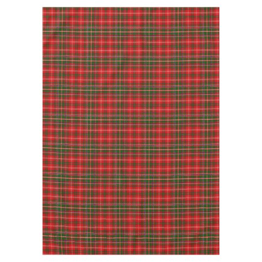 Scottish Clan MacDougall Tartan Pset Tafelkleed (Voorkant)