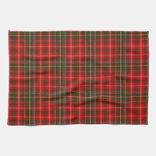 Scottish Clan MacDougall Tartan Pset Theedoek (Horizontaal)