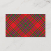 Scottish Clan MacDougall Tartan Pset Visitekaartje (Achterkant)
