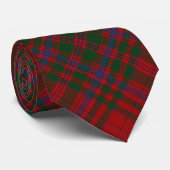 Scottish Clan MacDougall Tartan Stropdas (Opgerold)