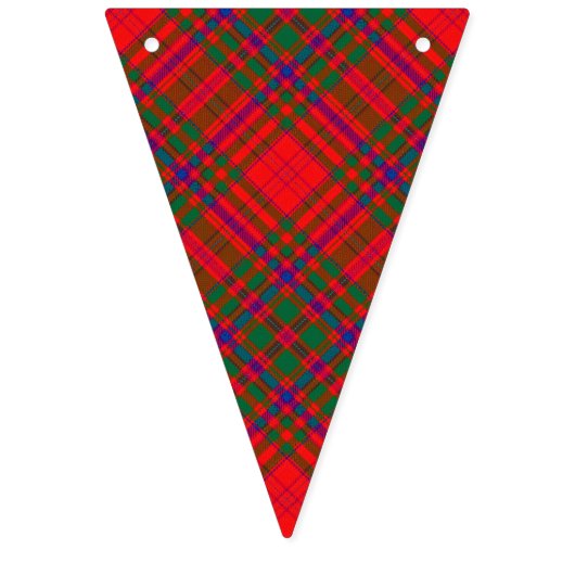 Scottish Clan MacDougall Tartan Vlaggetjes (Derde vlag)