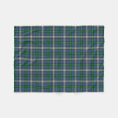 Scottish Clan MacDowall McDowell Classic Tartan Fleece Deken (Voorkant (Horizontaal))