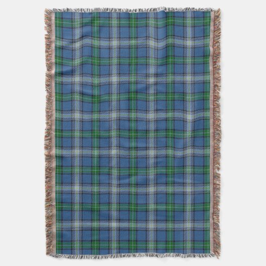 Scottish Clan MacDowall McDowell Tartan Deken (Voorkant Verticaal)