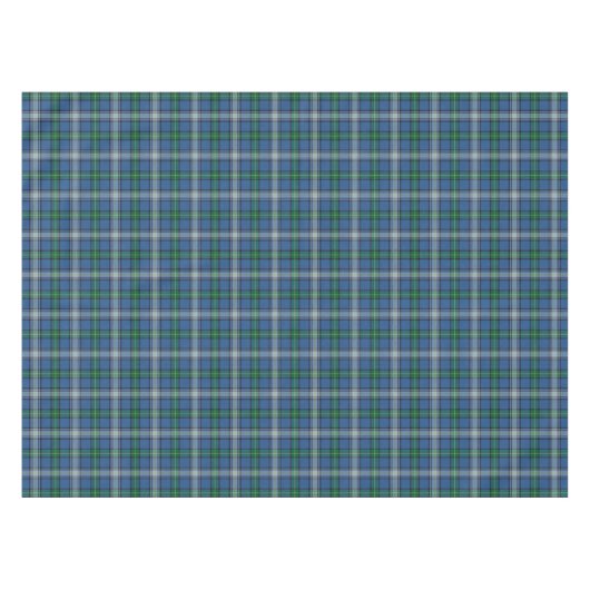 Scottish Clan MacDowall McDowell Tartan Tafelkleed (Voorkant (Horizontaal))