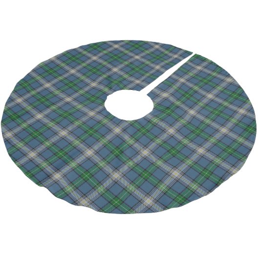 Scottish Clan MacDowall Tartan Kerstboom Rok (Gekanteld)