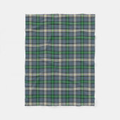 Scottish Clan MacDowall Tartan Pset Fleece Deken (Voorkant)