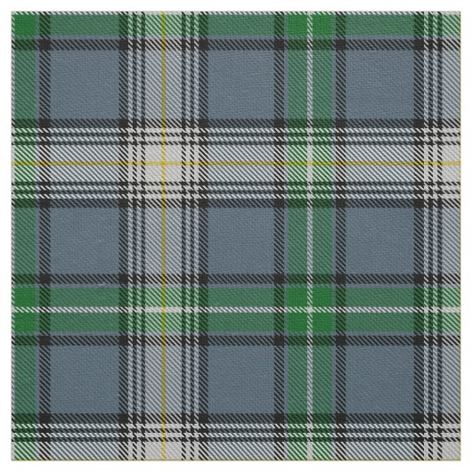 Scottish Clan MacDowall Tartan Pset Stof (Swatch)