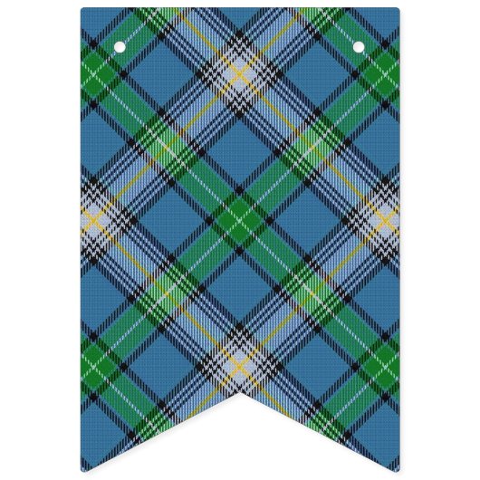 Scottish Clan MacDowall Tartan Vlaggetjes (Eerste vlag)