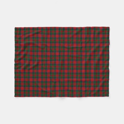 Scottish Clan MacDuff Classic Tartan Fleece Deken (Voorkant (Horizontaal))