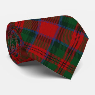 Scottish Clan MacDuff Letter M Monogram Tartan Stropdas