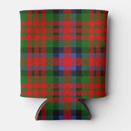 Scottish Clan MacDuff Tartan Pset Blikjeskoeler (Voorkant)