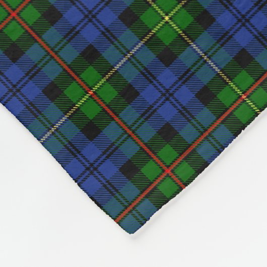 Scottish Clan MacEwan Tartan Pset Fleece Deken (Hoek)
