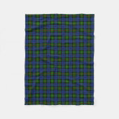 Scottish Clan MacEwan Tartan Pset Fleece Deken (Voorkant)