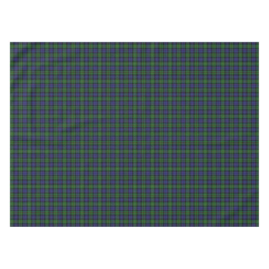 Scottish Clan MacEwen Ewen Tartan Tafelkleed (Voorkant (Horizontaal))