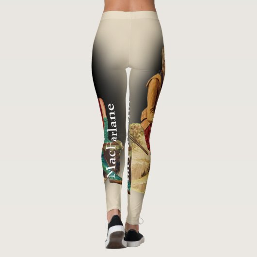 Scottish Clan MacFarlane door R. R. McIan Leggings (Achterkant)