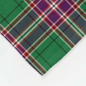 Scottish Clan MacFarlane Hunting Tartan Pset Fleece Deken (Hoek)